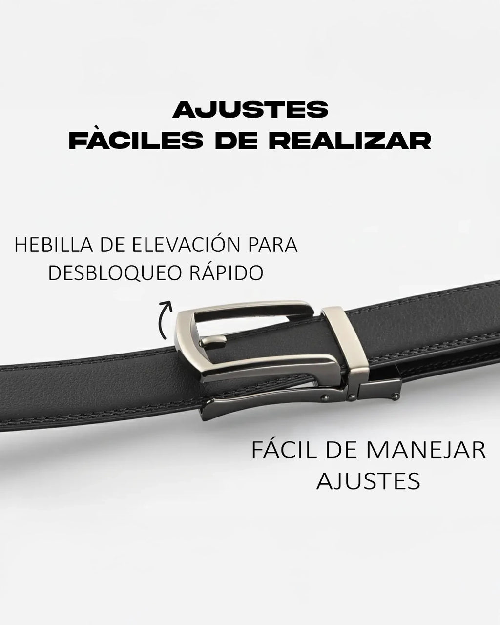 Cinturón de cuero ajustable 2.0