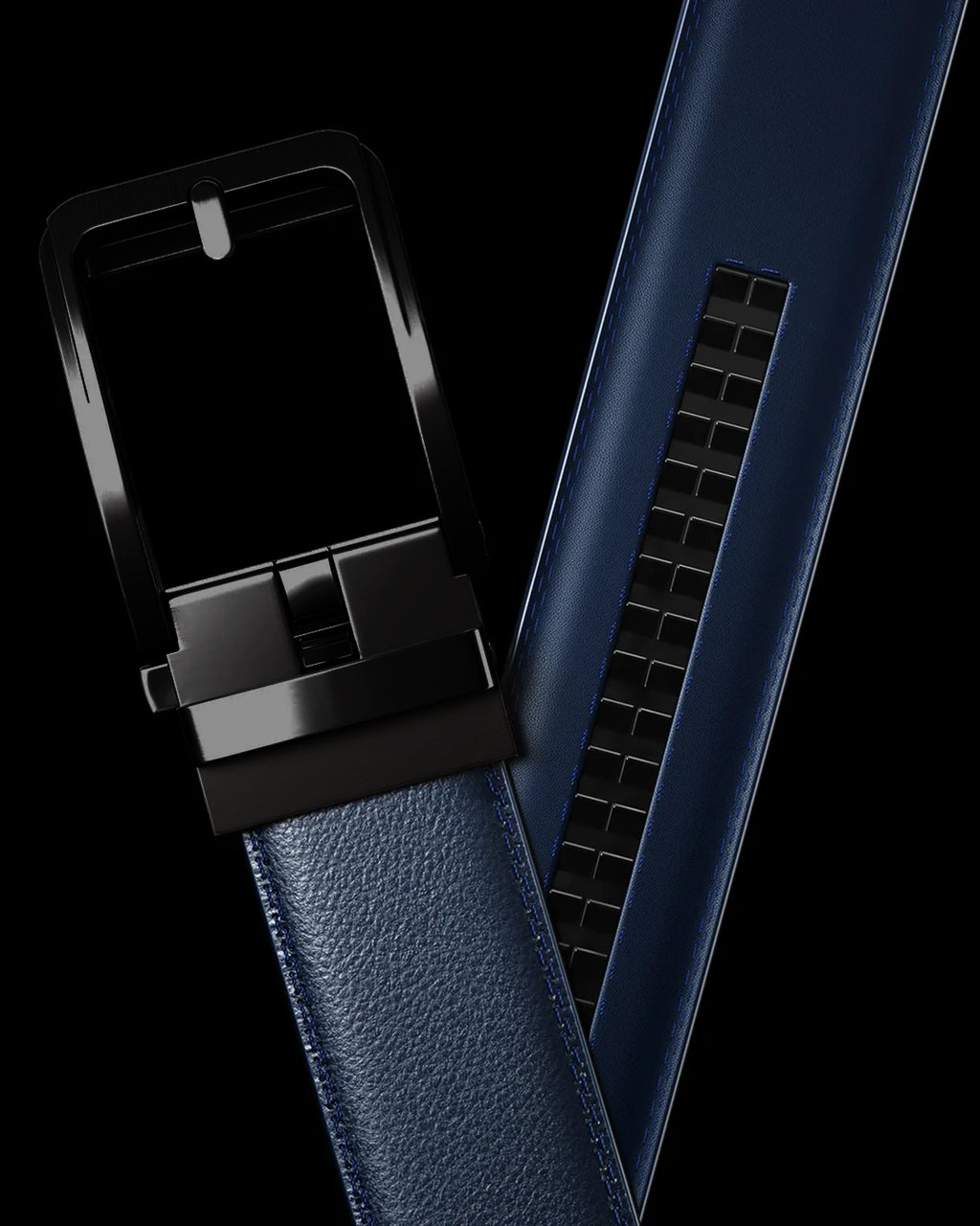 Cinturón de cuero ajustable Black edition