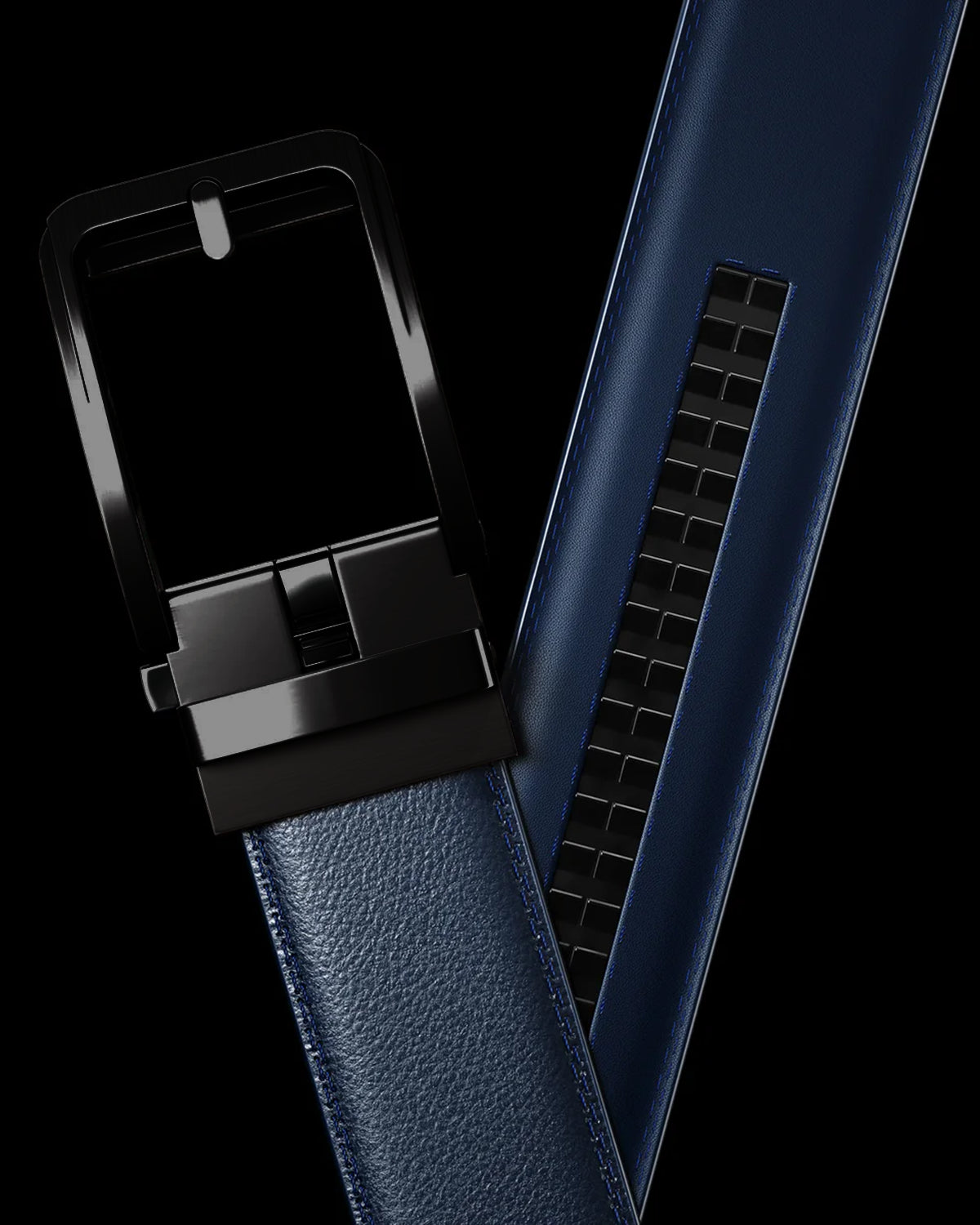 Cinturón de cuero ajustable Black edition