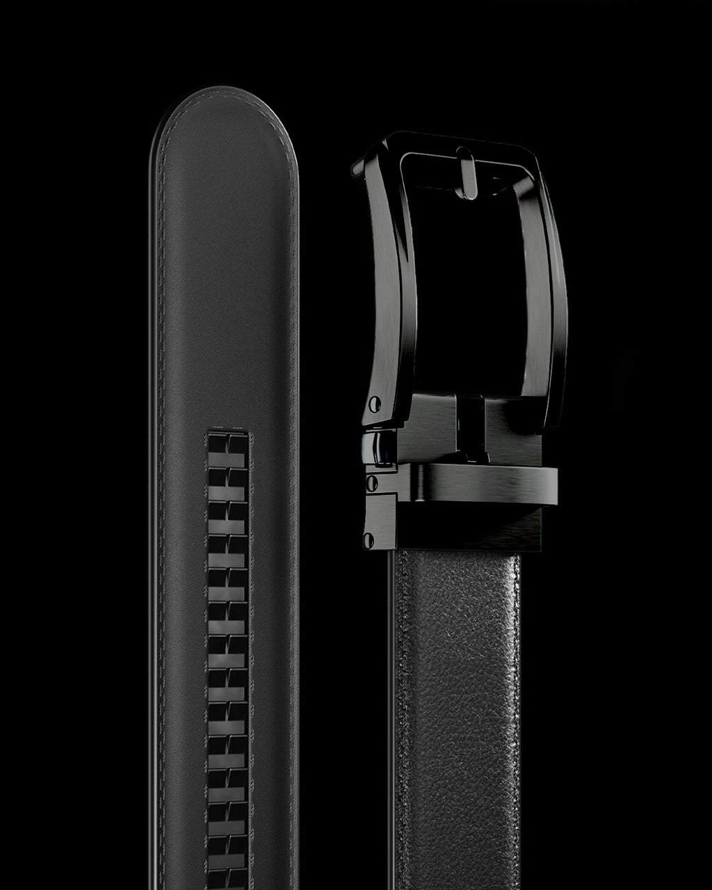 Cinturón de cuero ajustable Black edition