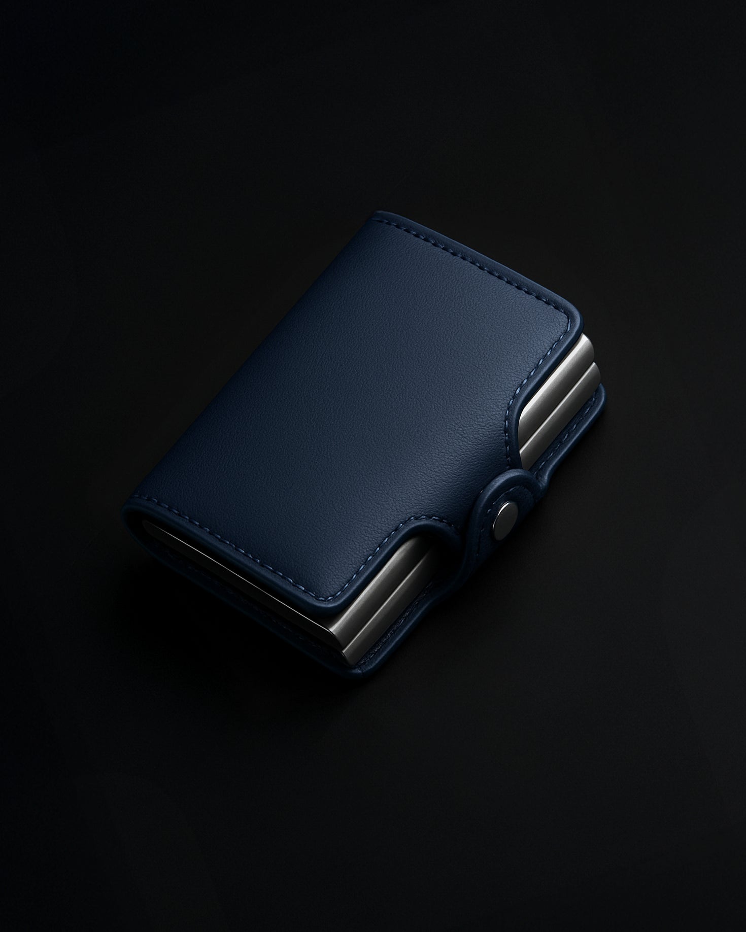 Cartera slim anti-RFID con clip