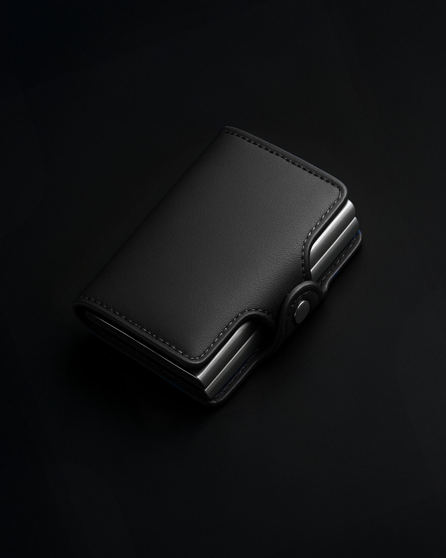 Cartera slim anti-RFID con clip